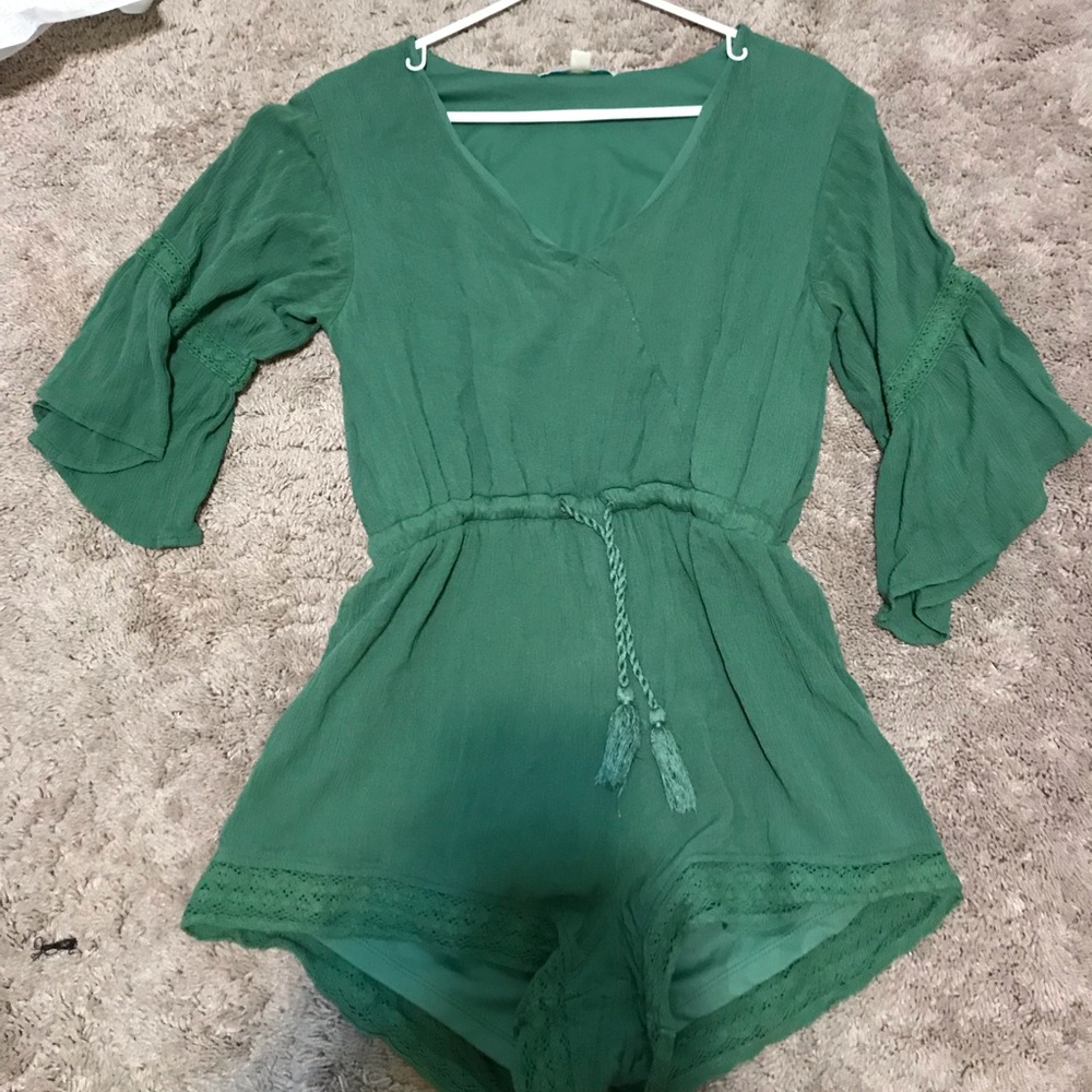 Green romper